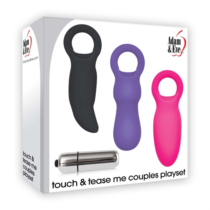 Touch & Tease Me Vibrating Anal Playset by Adam & Eve