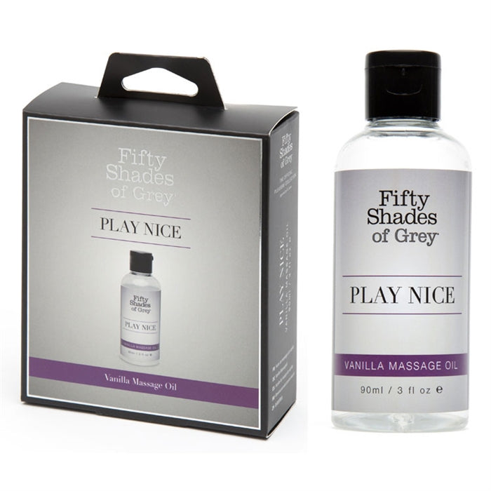 Play Nice Vanilla Massage Oil by Fifty Shades of Grey