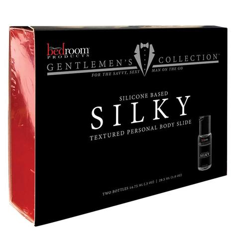 Silky Silicone Lubricant 2pk by Bedroom Products