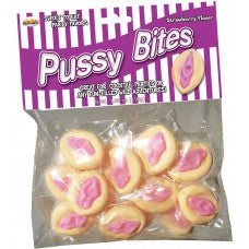 Pussy Bites Gummy Strawberry Candy by Hott Products