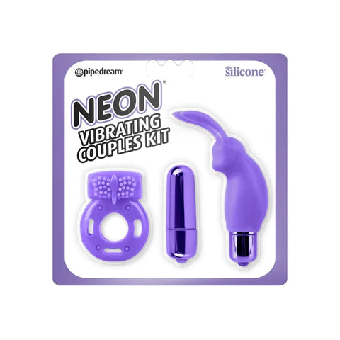 Neon Couples Vibrating Kit 3pk by Pipedream Products®