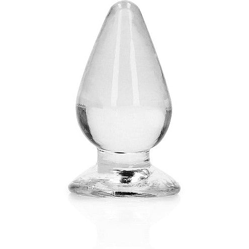 Realrock Crystal Clear Anal Plug 4.5" by Shots