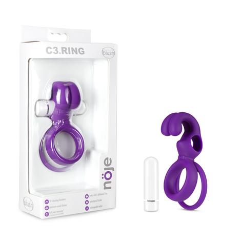Noje C3 Iris Vibrating Cock Ring by Blush Novelties