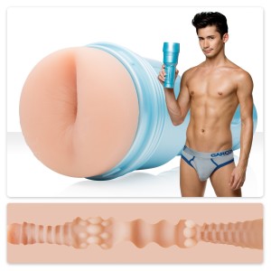 liam riley in underwear holding blue fleshlight-source adult toys