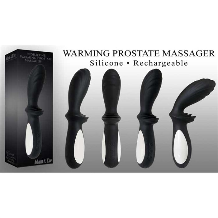 Warming Vibrating Prostate Massager by Adam & Eve