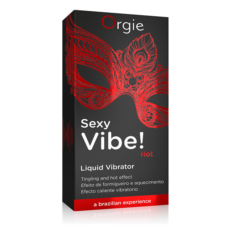 Sexy Vibe Hot Liquid Vibrator Gel by Orgie