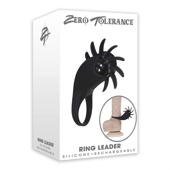 Ring Leader Vibrating Cock Ring by Zero Tolerance