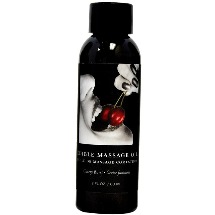 Cherry Edible Massage Oil by Earthly Edible