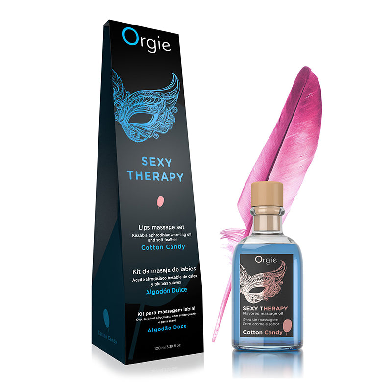 Sexy Therapy Kissable Massage Oil Cotton Candy by Orgie