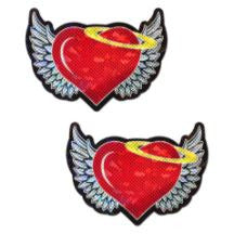Heart With Wings & Halo Pasties by Pastease