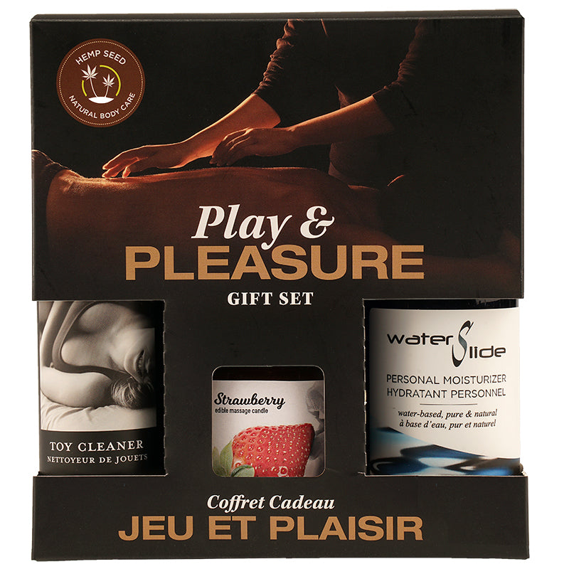 Play & Pleasure Gift Set Strawberry by Earthly Body