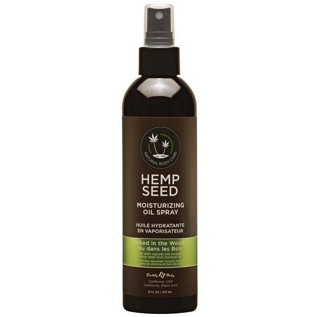 Hemp Seed Spray Massage Oil Naked In The Woods by Earthly Body