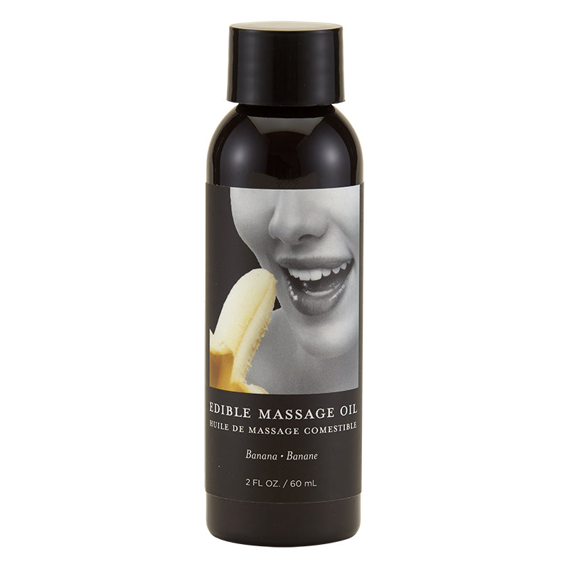 Banana Edible Massage Oil by Earthly Edible