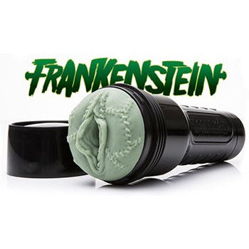 black fleshlight with frankenstein logo