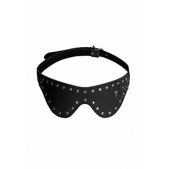Ouch S&B Eye Mask With Skulls & Spikes by Shots