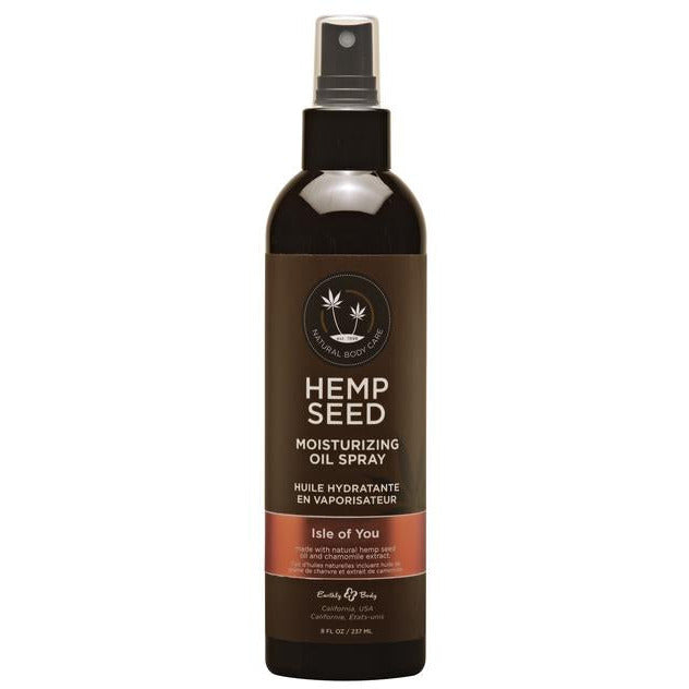 Hemp Seed Spray Massage Oil Isle Of You by Earthly Body