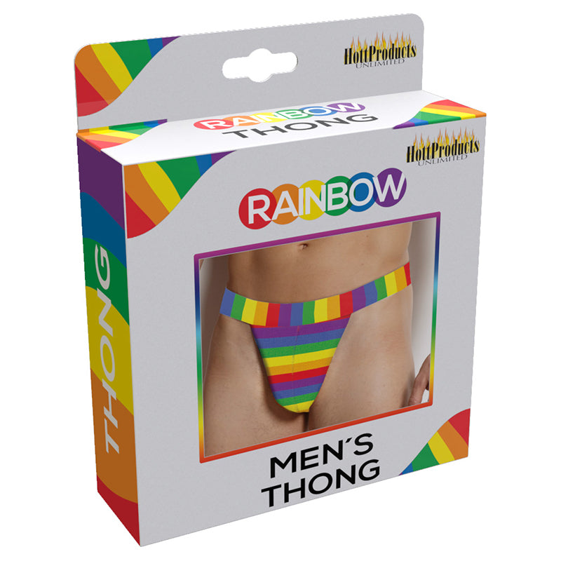 Rainbow Men's Thong by Hott Products