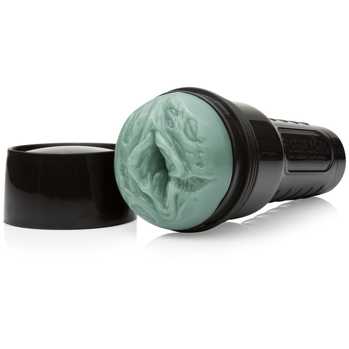 black fleshlight zombie case with green soft vagina-source adult toys