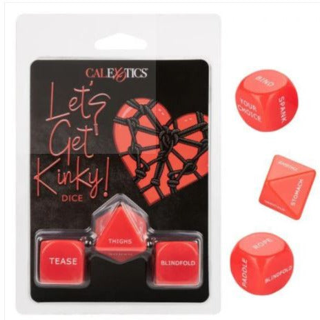 Lets Get Kinky Dice Game by California Exotics