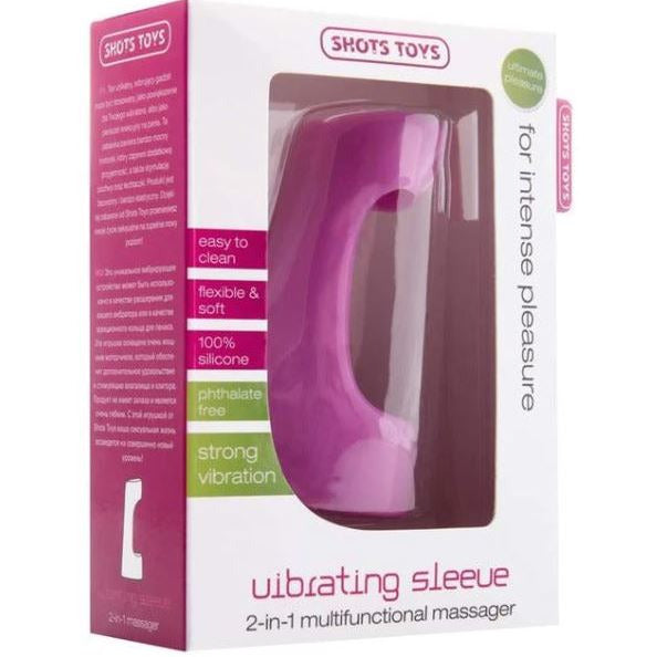 Vibrating Penis Sleeve by Shots