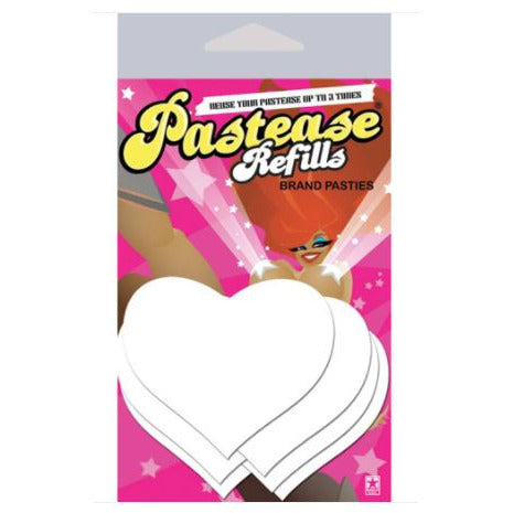 Pastease Refills Adhesive Hearts 3pk Pasties by Pastease