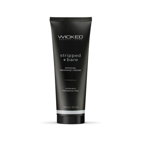 Wicked Massage Cream Stripped & Bare by Wicked Sensual Care®