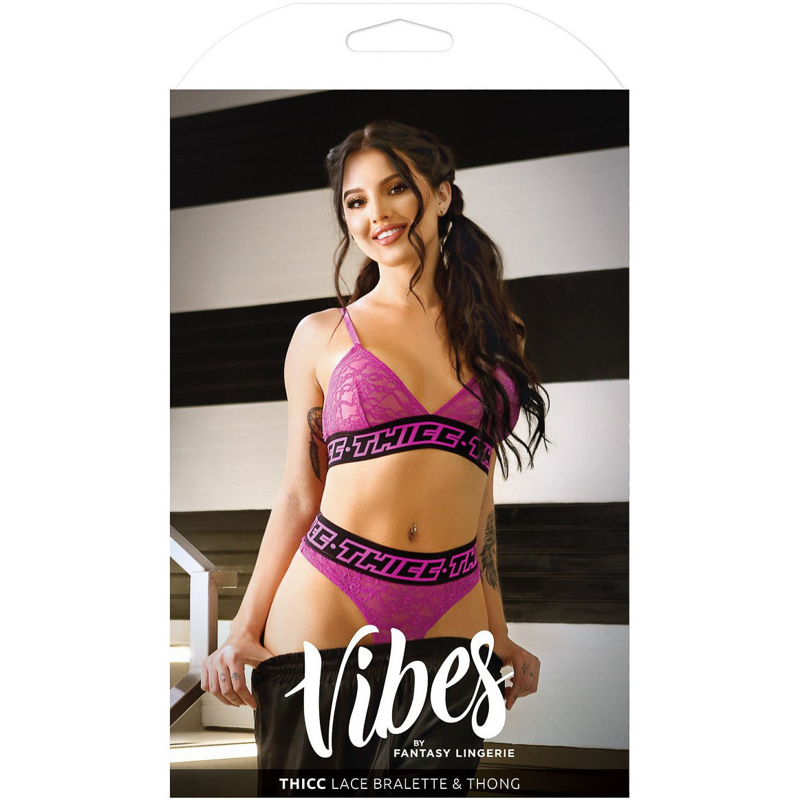 Vibes Thicc 2pc Set by Fantasy Lingerie