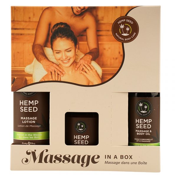 Hemp Seed Gift Set Naked In The Woods by Earthly Body