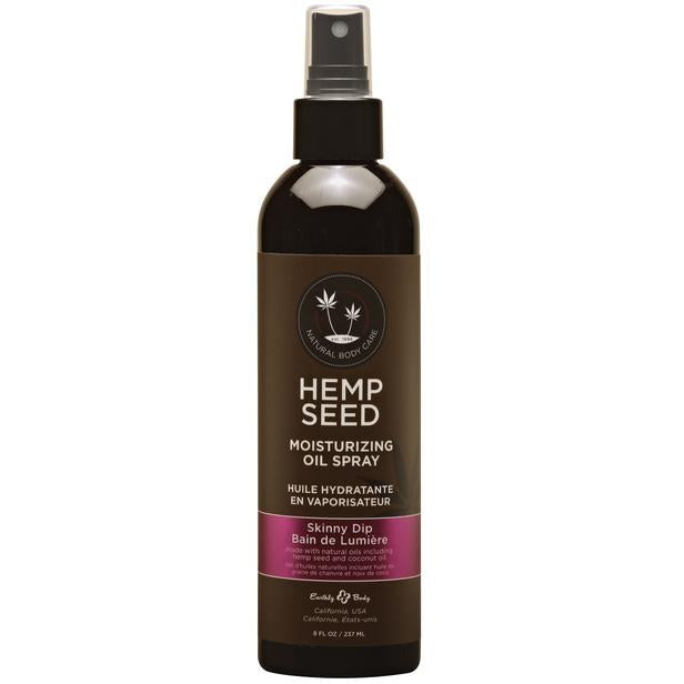 Hemp Seed Spray Massage Oil Skinny Dip by Earthly Body