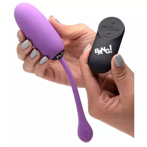 Bang Plush Remote Rechargeable Vibrating Egg by XR