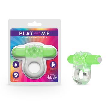 Play With Vibrating Me Cock Ring by Blush Novelties