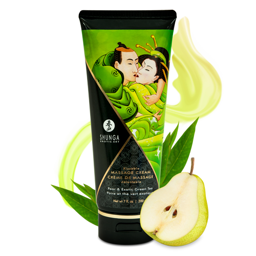 Kissable Pear & Green Tea Massage Cream by Shunga