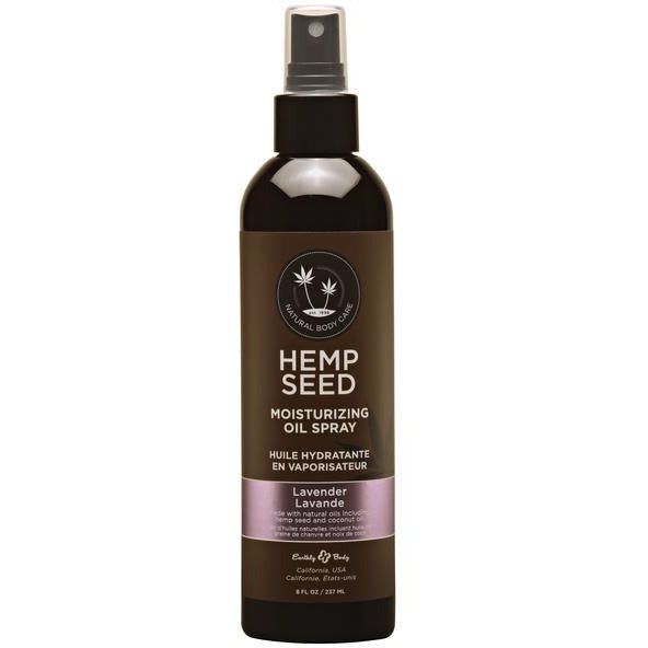 Hemp Seed Spray Massage Oil Lavender by Earthly Body