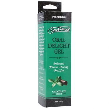 Doc Johnson GoodHead Oral Delight Gel Chocolate Mint