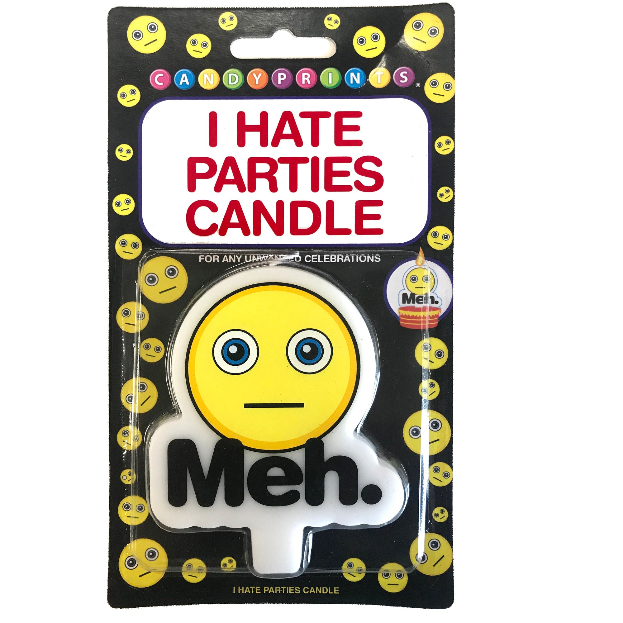 I Hate Parties Meh Candle by Little Geenie