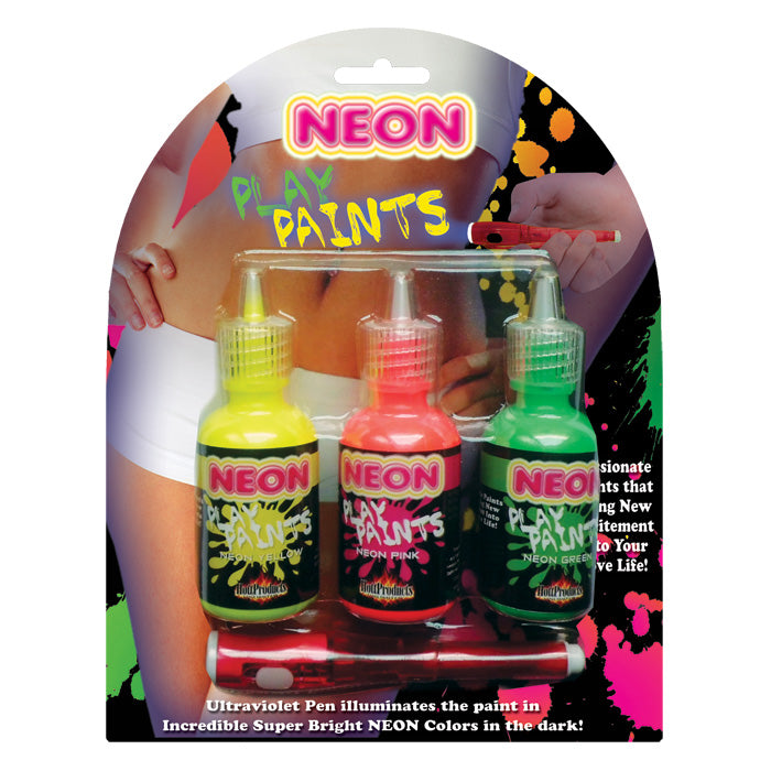 Neon Body Play Paints 3pk by Hott Products