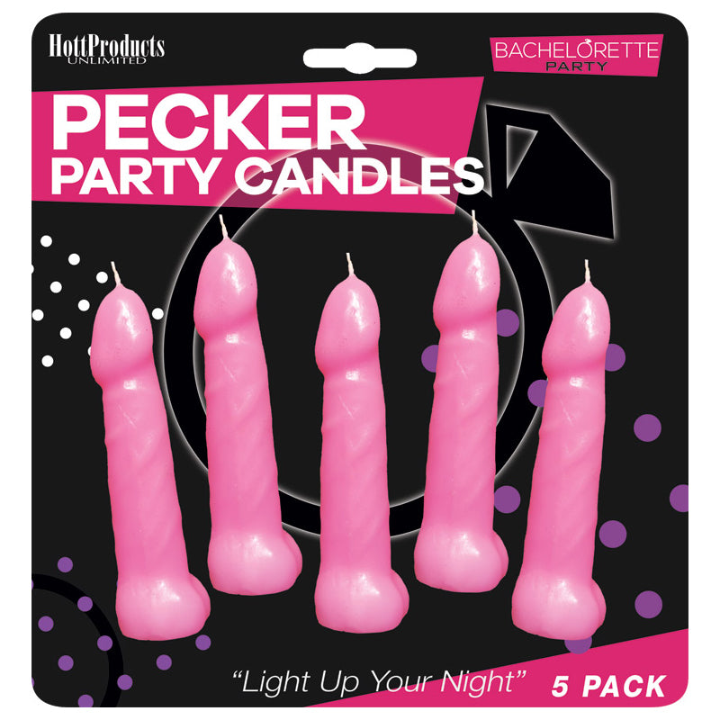 Pecker Party Candles 5pk by Hott Products