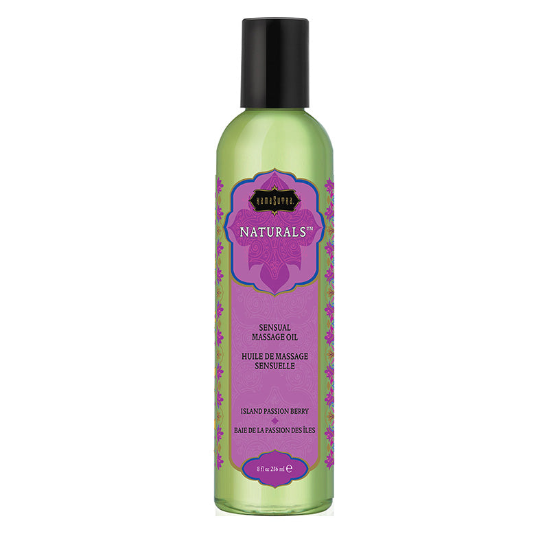 Naturals Exotic Blend Massage Oil Island Passion Berry by Kama Sutra