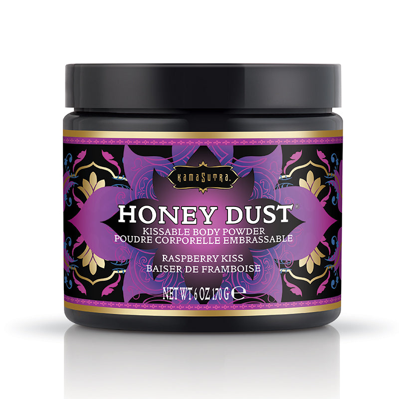 Honey Dust Kissable Body Powder Raspberry Kiss by Kama Sutra