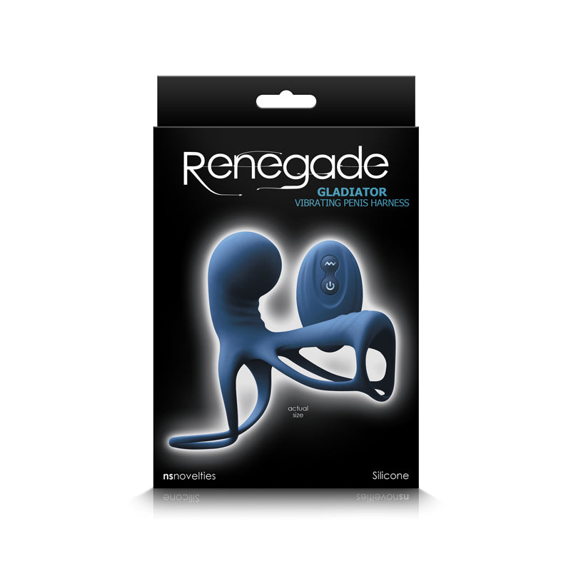 Renegade Gladiator Vibrating Penis Harness by NS Novelties