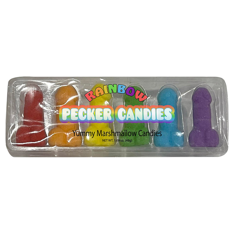 Rainbow Pecker Marshmallow Candies by Kheper Games