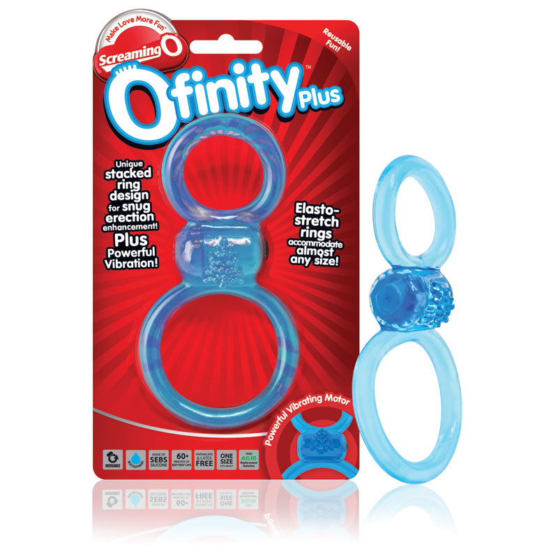 Ofinity Plus Vibrating Cock Ring by Screaming O