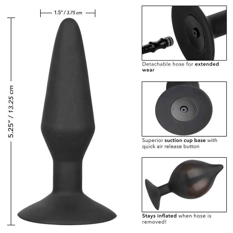 Large Silicone Inflatable Butt Plug by Cal Exotics