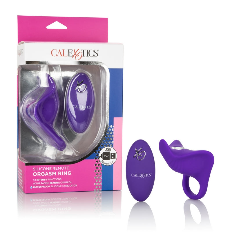 Silicone Remote Orgasm Vibrating Cock Ring by Cal Exotics