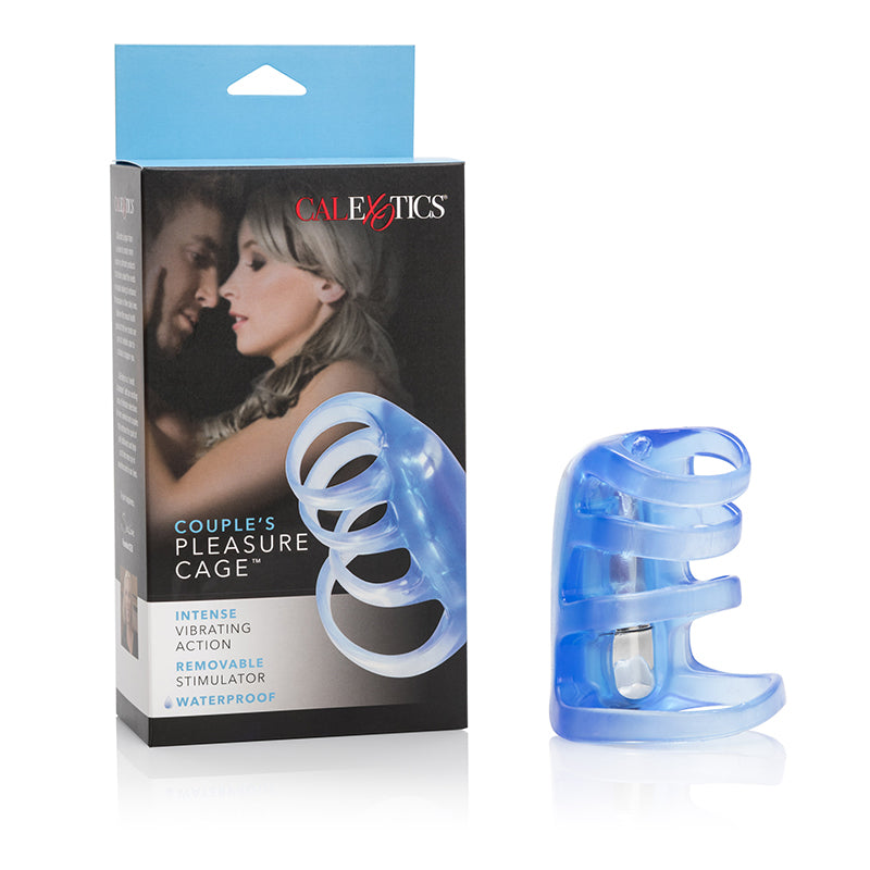 Couples Pleasure Vibrating Cock Cage by Cal Exotics