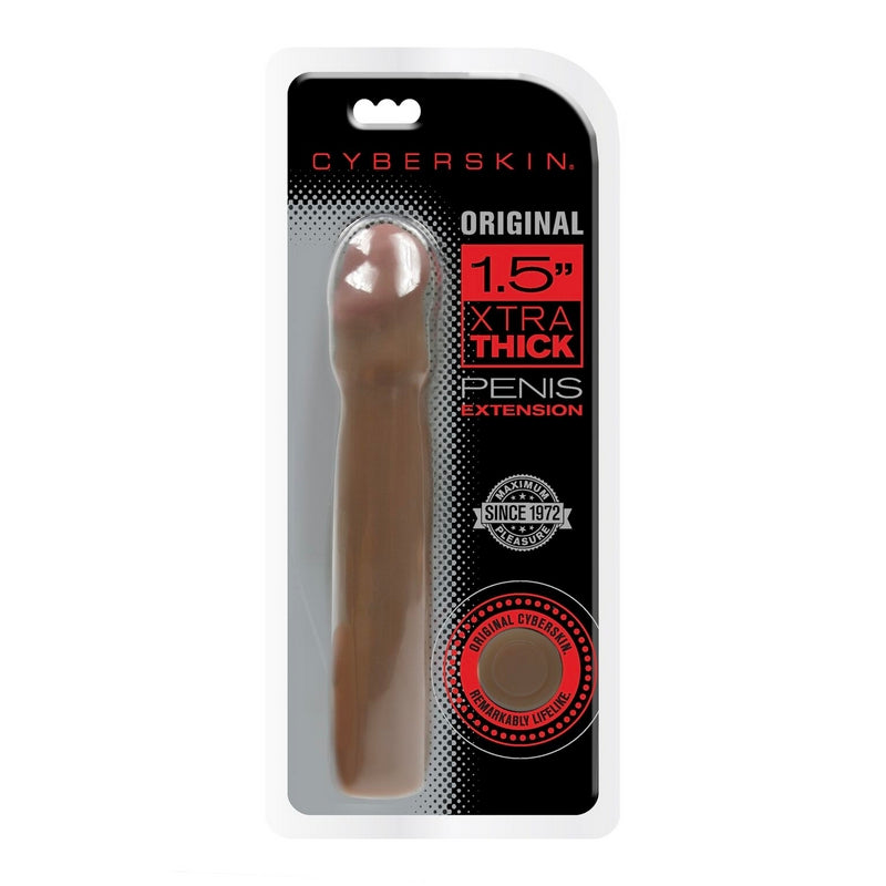 Cyberskin Xtra Thick Penis Extension 1.5" by Topco