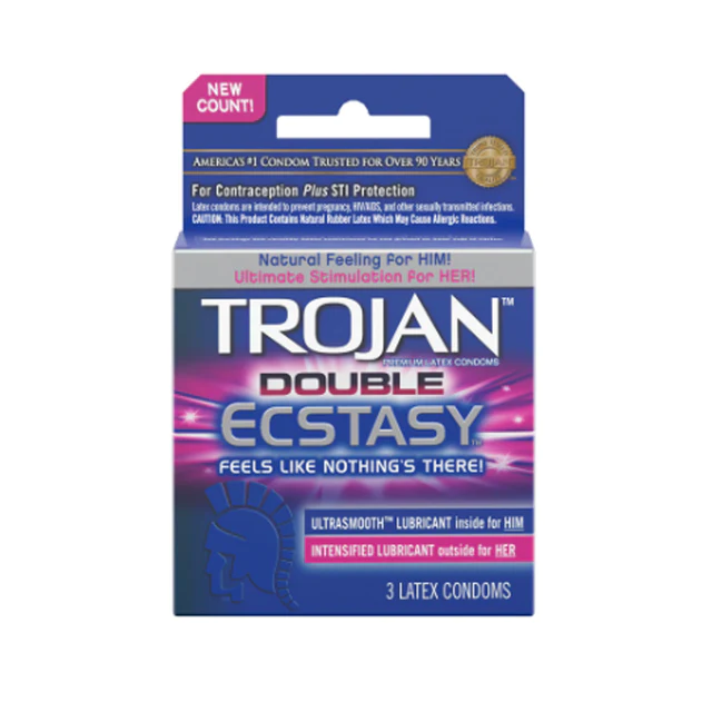 Double Ecstasy Condoms by Trojan™