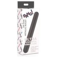 The image shows the packaging of the Bang 10x Slim Bullet 6.6" by XR.
