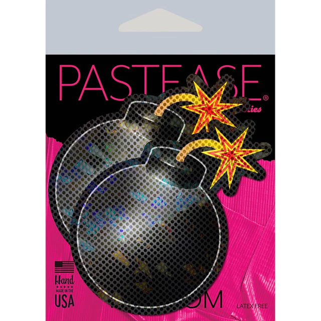 Toon Bomb With Lit Fuse Pasties by Pastease