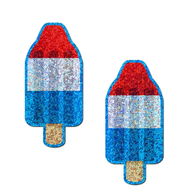 Glittering Ice Pop Pasties by Pastease